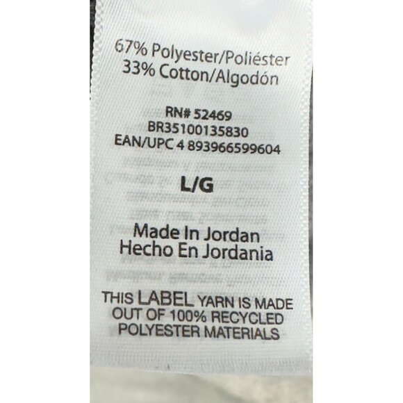 Brahma T-Shirt Mens L Gray Crewneck Pullover Front Pocket Long Sleeve - Picture 5 of 9